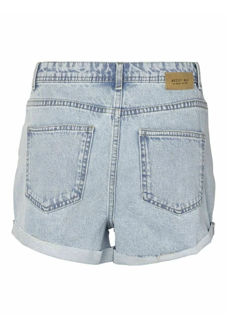 Noisy May High Waist - Short En Jean - Light Blue Denim 4 Noisy May High Waist - Short En Jean - Light Blue Denim – Image 2