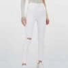 Stradivarius Regular Waist - Jeans Skinny - White 1 Stradivarius Regular Waist - Jeans Skinny - White -Magasin Général De Mode b7310395ba3e403bb6beefbd767838ad