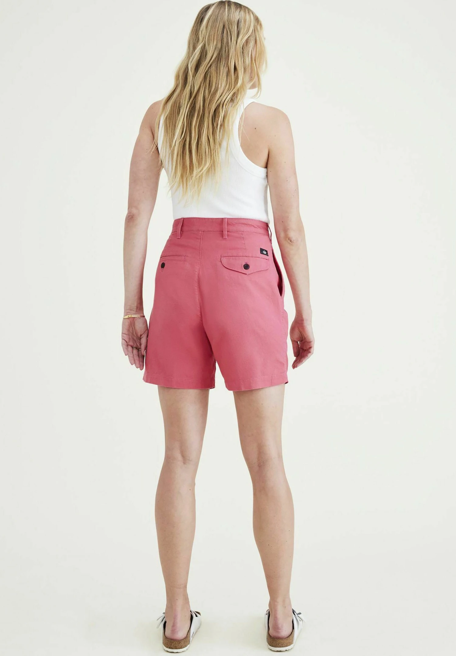 Dockers Pleated Original - Short - Pink 5 Dockers Pleated Original - Short - Pink – Image 3