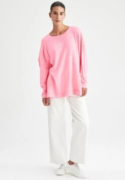 DeFacto Oversize Fit - Pullover - Pink