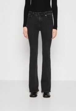 Nouvelles versions 1 LOIS Jeans Raval - Jean Flare - Black Night