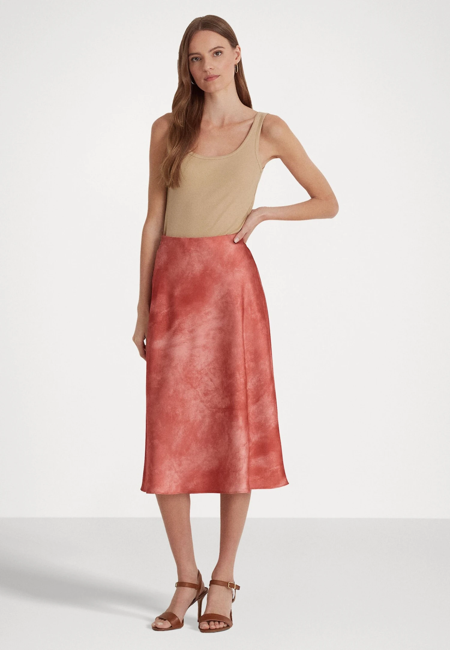 Sharae - Jupe Trapèze - Red 4 Sharae - Jupe Trapèze - Red – Image 2