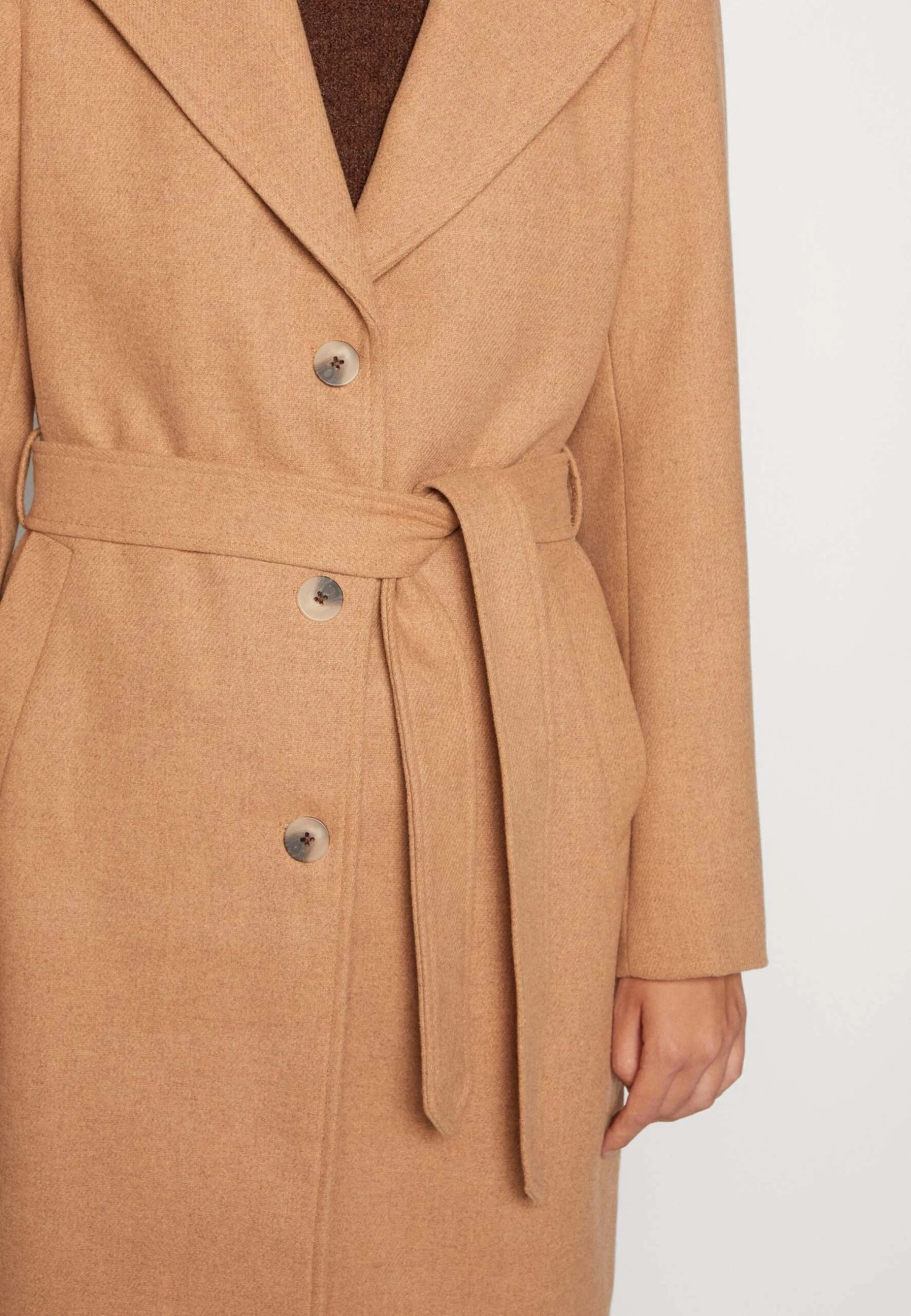 Pieces Pcjosie - Manteau Classique - Toasted Coconut 8 Pieces Pcjosie - Manteau Classique - Toasted Coconut – Image 6