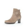 Gabor Boots À Talons - Beige -Magasin Général De Mode bea937577aac4fa5bf4790060183e9e6