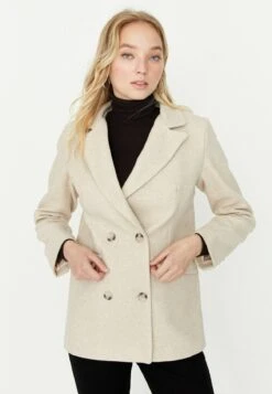Trendyol Manteau Court - Gray