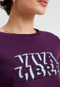 WE FASHION Sweatshirt - Violet -Magasin Général De Mode c37b854bbcbf48e48ad674879c894a5b