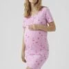 Mamalicious Mlmira - Chemise De Nuit / Nuisette - Sea Pink -Magasin Général De Mode c40076cc1ec247139a3686c917db9064