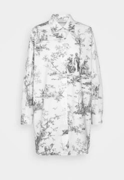 Philosophy Di Lorenzo Serafini Toile De Jouy - Chemisier - White/Black -Magasin Général De Mode c55f4fb534a7473293c9ebb761770fa2
