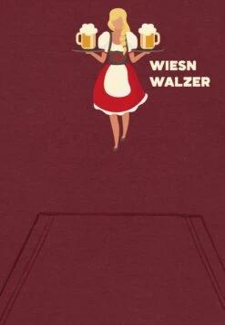 Wiesn Walzer - Sweat À Capuche - Burgundy -Magasin Général De Mode c6a4991bfcdf4025a5293defcd2c6817