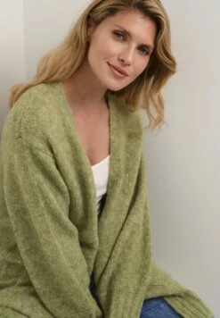 Kaffe Kaalioma - Gilet - Mosstone Melange -Magasin Général De Mode c84ebc4d149349cfa89bd83526400241