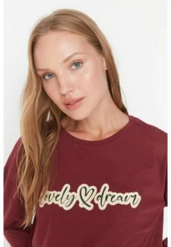 Trendyol Set - Pyjama - Burgundy -Magasin Général De Mode c8b79d958530497c9d43502794e9d7b4