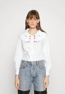 Camicia Tessuto - Blouse - Bianco Ottico