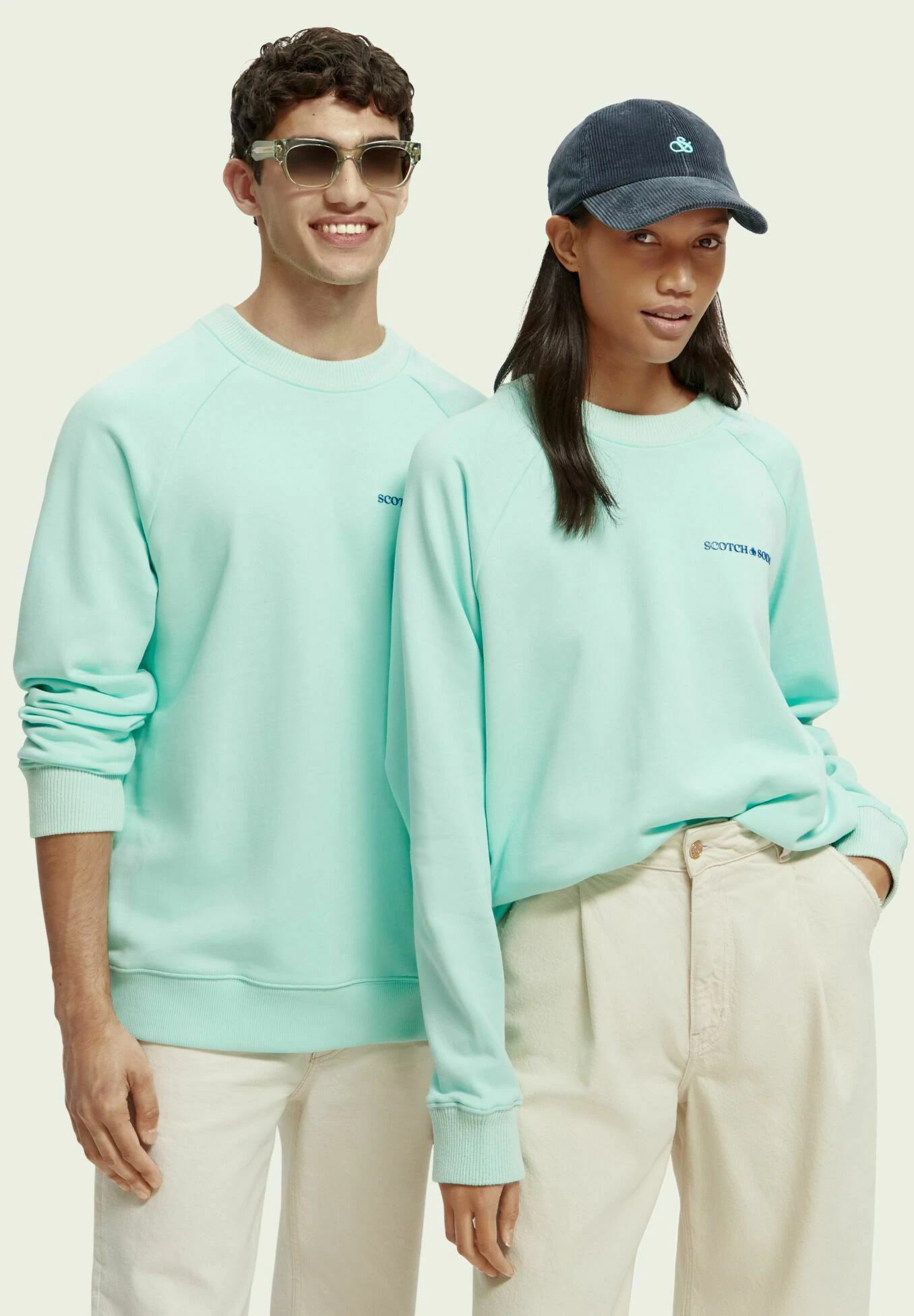 Scotch & Soda Unisex Crewneck - Sweatshirt - Bay 3 Scotch & Soda Unisex Crewneck - Sweatshirt - Bay