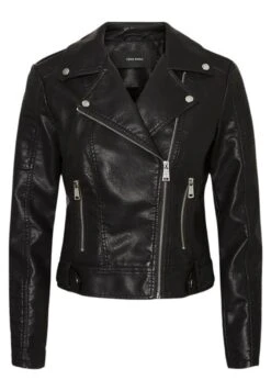 Vero Moda Perfecto - Veste En Similicuir - Black -Magasin Général De Mode cbd52323e68245aab8f4aceb1c15a47e