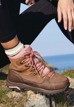 Next Performance - Bottines À Lacets - Brown