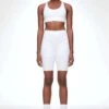 Oysho Comfortlux High-Rise Cycle  - Short - White -Magasin Général De Mode ce04c89b84b3492b9ee6518ec65aea5d