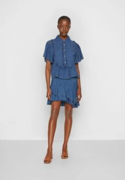 MUNTHE Curve - Minijupe - Indigo 13 MUNTHE Curve - Minijupe - Indigo -Magasin Général De Mode d0e3903e8ecd475e902c662848b57348