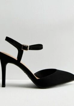 New Look 2 Part Stiletto - Sandales À Talons Hauts - Black -Magasin Général De Mode d1675b5a8496493fb66f4cb60f412e73