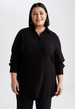 DeFacto Plus - Chemisier - Black