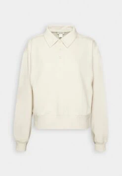 Monki Sweatshirt - Beige -Magasin Général De Mode d2dfd98f04fa4752bb44ec6e9028db59