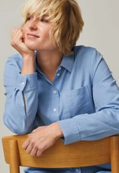 Next Casual Boyfriend - Chemisier - Blue -Magasin Général De Mode d3f4f53c99c04ace872725f492242287