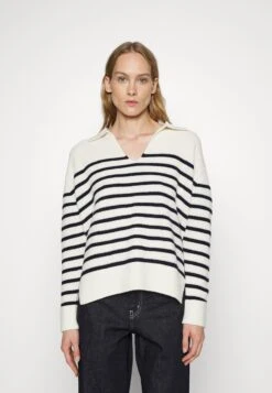 Vanessa Bruno Valdi - Pullover - Ecru/Marine