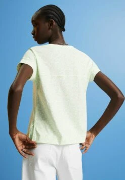 ESPRIT Mit V Ausschnitt Und Allover Muster - T-Shirt Imprimé - Citrus Green 13 ESPRIT Mit V Ausschnitt Und Allover Muster - T-Shirt Imprimé - Citrus Green -Magasin Général De Mode d6e24daf4f614ea7bad368e9003e0829