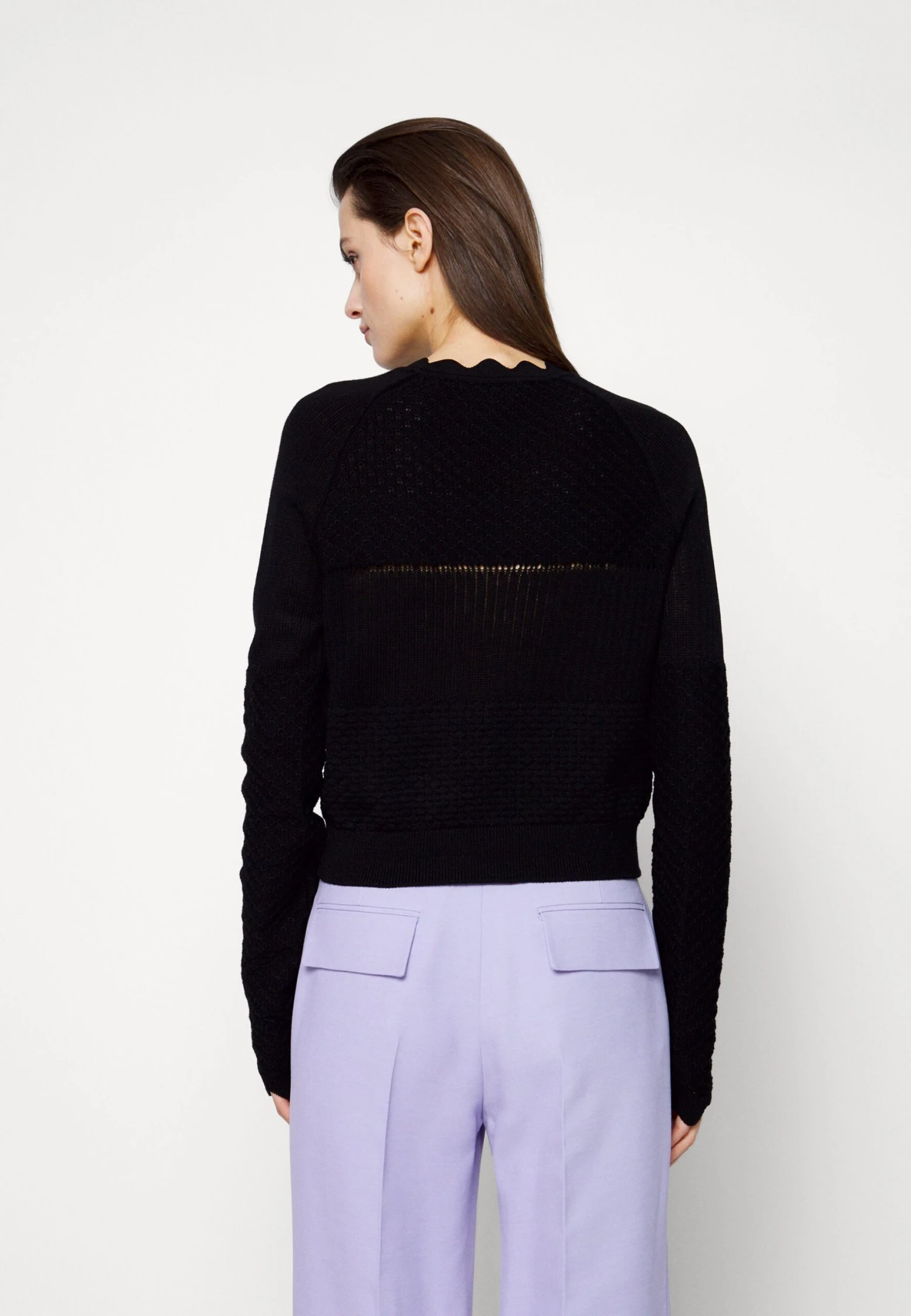 Victoria Beckham Long Sleeve Jumper - Pullover - Black 6 Victoria Beckham Long Sleeve Jumper - Pullover - Black – Image 4