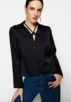 Trendyol Chemisier - Black -Magasin Général De Mode d97e34f387d440d5b91abe978ef98b8f
