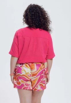 Unie En - Blouse - Corail -Magasin Général De Mode d9dc128cd7ec4ff9a2ee8f629c1ac3ed