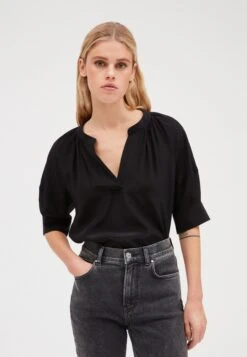 CLAUDIE PIERLOT Biancasoie - Blouse - Noir -Magasin Général De Mode da32eff00698485fb1ca2931719c2458