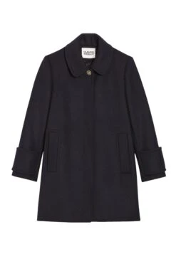CLAUDIE PIERLOT Gaustine - Manteau Court - Marine -Magasin Général De Mode daf8a261708a4a0bb72d5cb07a6f4410