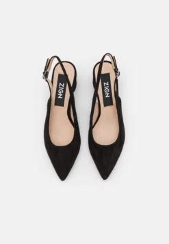 Leather - Escarpins - Black -Magasin Général De Mode db175ed523e148e597c45d5ece1d46cb