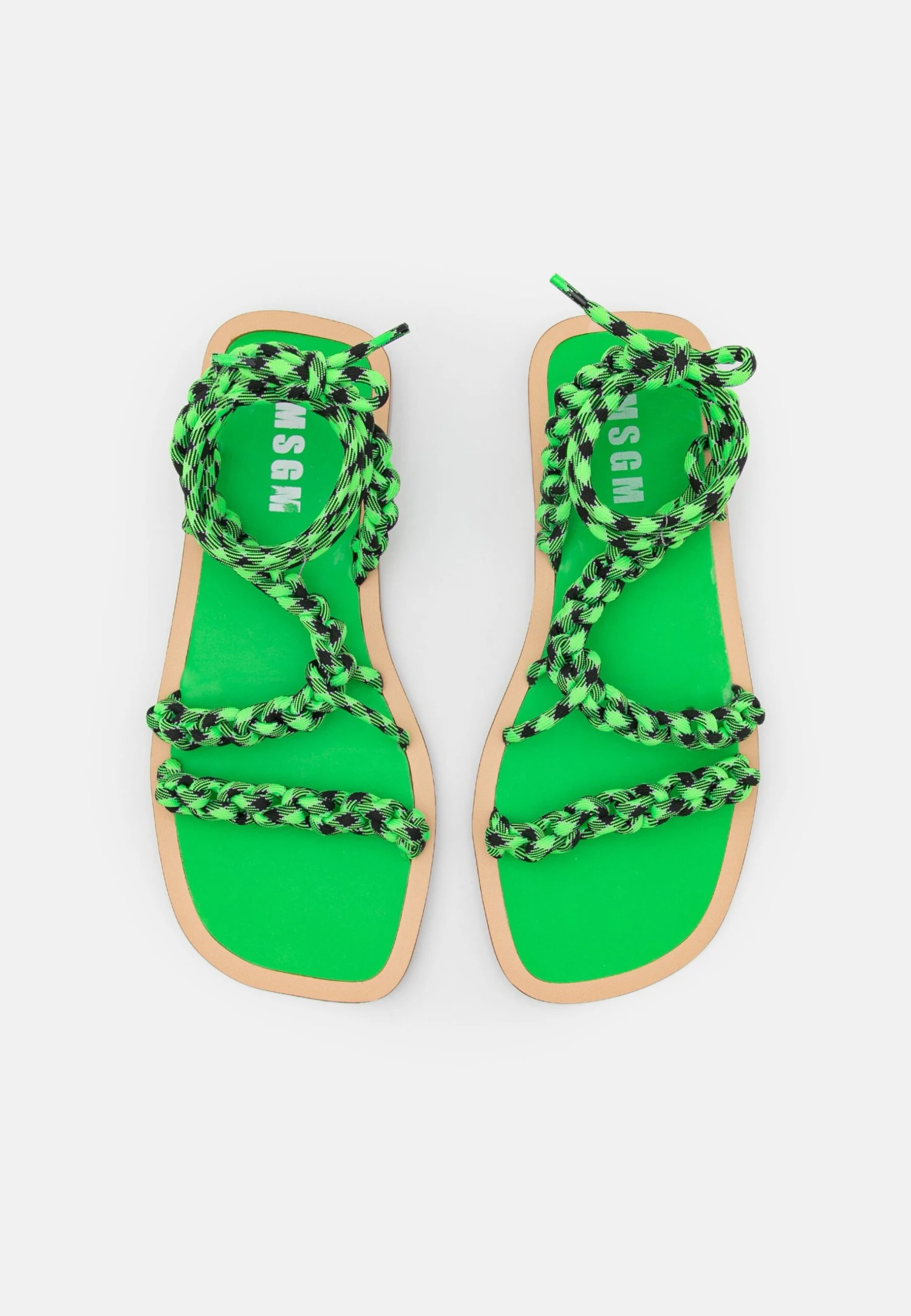 MSGM Donna Woman - Sandales - Fluo Green 7 MSGM Donna Woman - Sandales - Fluo Green – Image 5