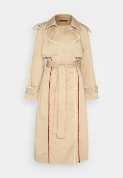 SISTER JANE Orchard Scallop Trim - Trench - Beige -Magasin Général De Mode dcc2fc14b280408dbd1065d5a0fd4e57