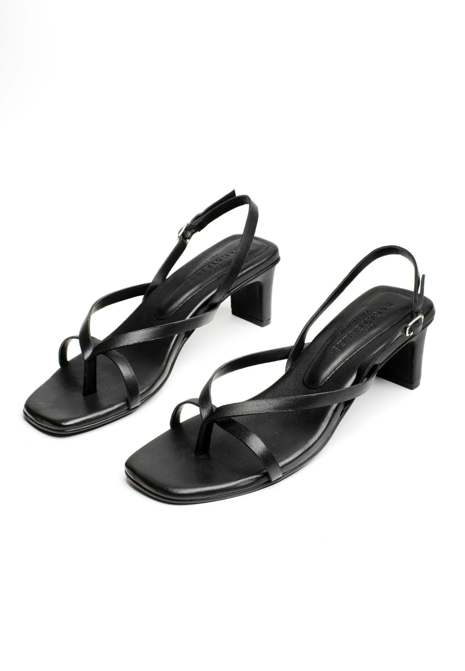 Sandales À Talons Hauts - Black 4 Sandales À Talons Hauts - Black – Image 2