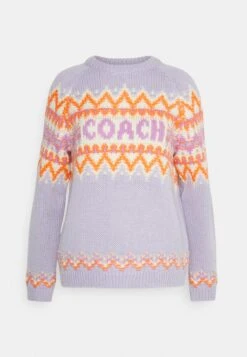 Fairisle Coach Ski - Pullover - Lilac -Magasin Général De Mode de243c0b0fe74beb836ccbb59f7e76b9