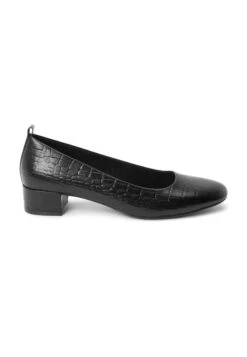 Next Forever Comfort Standard - Ballerines - Black Croc Effect