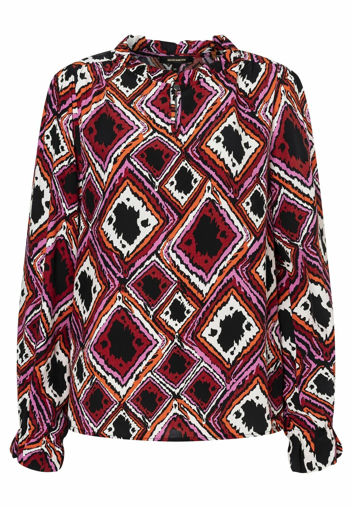 MORE&MORE Print - Blouse - Rot 3 MORE&MORE Print - Blouse - Rot