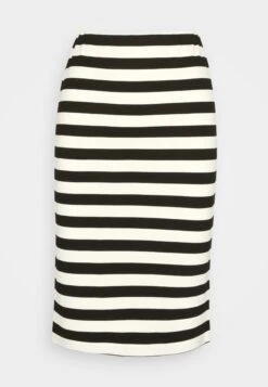 Kaffe Isabella Skirt - Jupe Crayon - Antique White/Black -Magasin Général De Mode df2817c6dfa54cb480465b8d324bec78