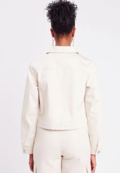 Mit Langen Ärmeln - Veste En Jean - Sable -Magasin Général De Mode df41614b040c451c917cccb28737c929