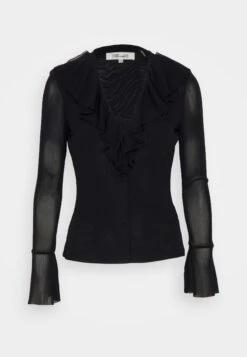 DIANE VON FURSTENBERG Ilea - Blouse - Black -Magasin Général De Mode e0dd52a6edde4bfc9f26e1315270382a