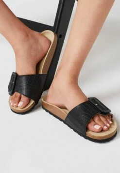 Next Forever Comfort Single Strap Footbed - Mules - Black -Magasin Général De Mode e3155c9090d84d46a42c2708bc2fedd8