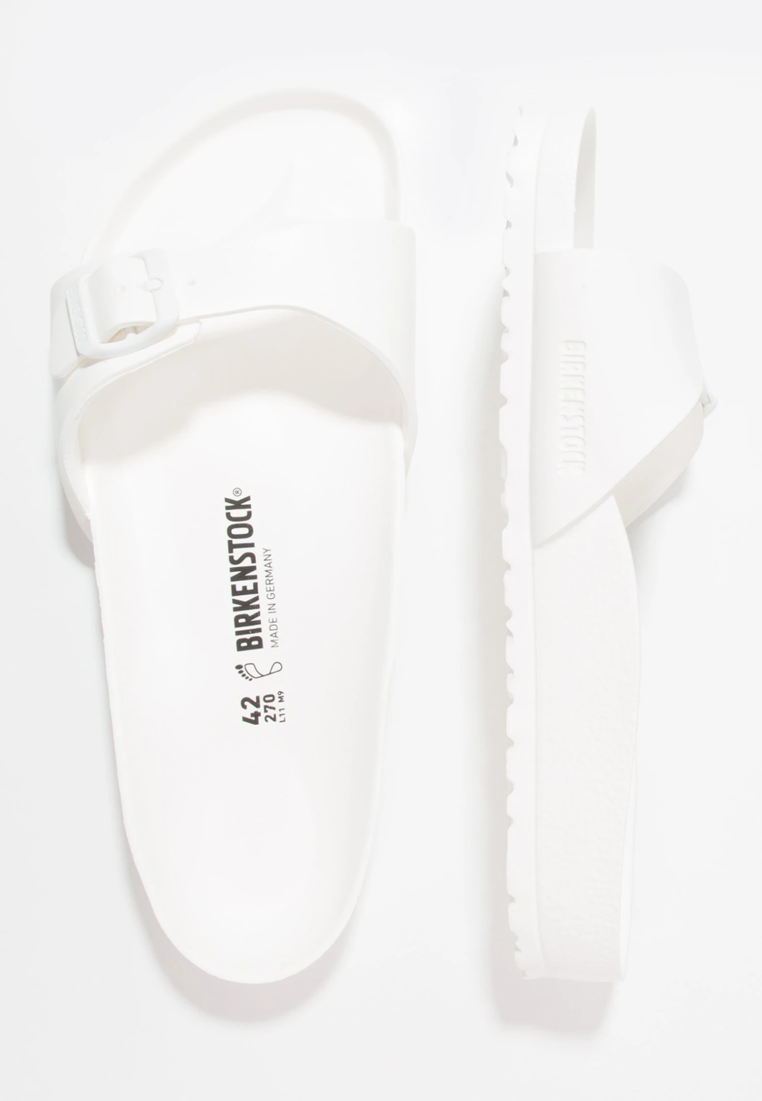 Birkenstock Madrid - Chaussons - White 4 Birkenstock Madrid - Chaussons - White – Image 2