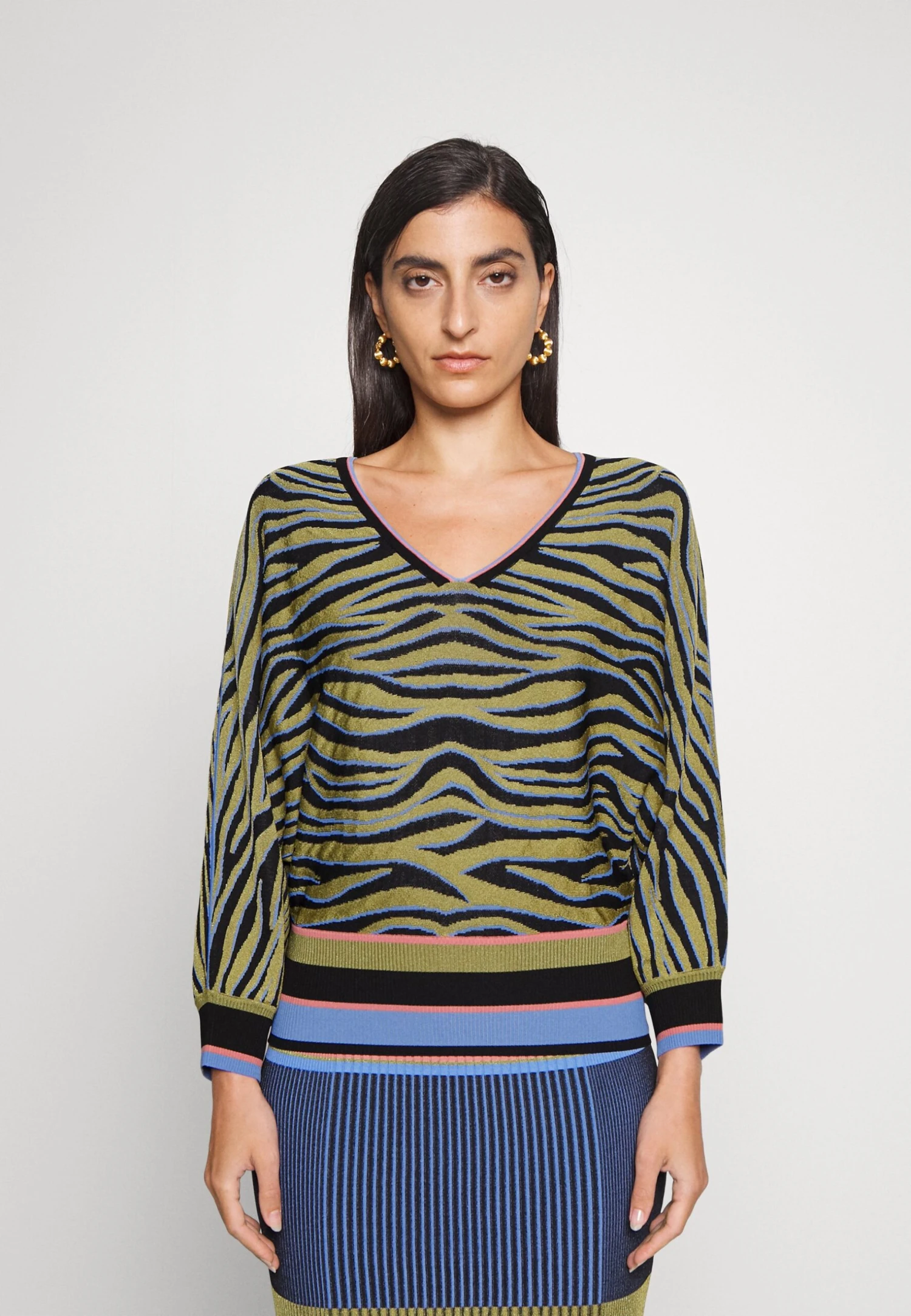 DIANE VON FURSTENBERG Pullover - Khaki 3 DIANE VON FURSTENBERG Pullover - Khaki