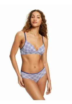 ESPRIT Minimal Print Par The Soft Fit Wireless Padded Aop - Soutien-Gorge Triangle - Dark Blue 14 ESPRIT Minimal Print Par The Soft Fit Wireless Padded Aop - Soutien-Gorge Triangle - Dark Blue -Magasin Général De Mode e67f93b6acda46e5a51df94ad55a812b