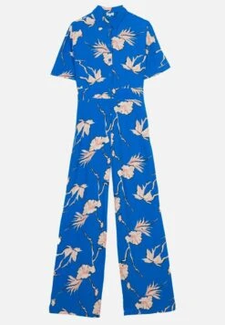 Printed And Buttoned Mindina - Combinaison - Phoebe Cobalt -Magasin Général De Mode e7bfd9a02c6741ce8ae57da3d0688829