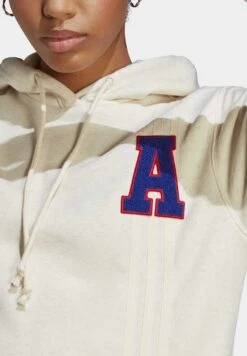 Adidas Originals Varsity Small Logo Hoodie - Sweatshirt - White Mel -Magasin Général De Mode e7c7c59f2ed14b73b4dada6ef15adff9