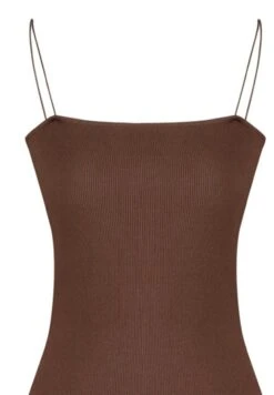 Trendyol Twoss21El2327 - Robe Fourreau - Dark Brown -Magasin Général De Mode e89300978dde4dadba5723f76d7343f0