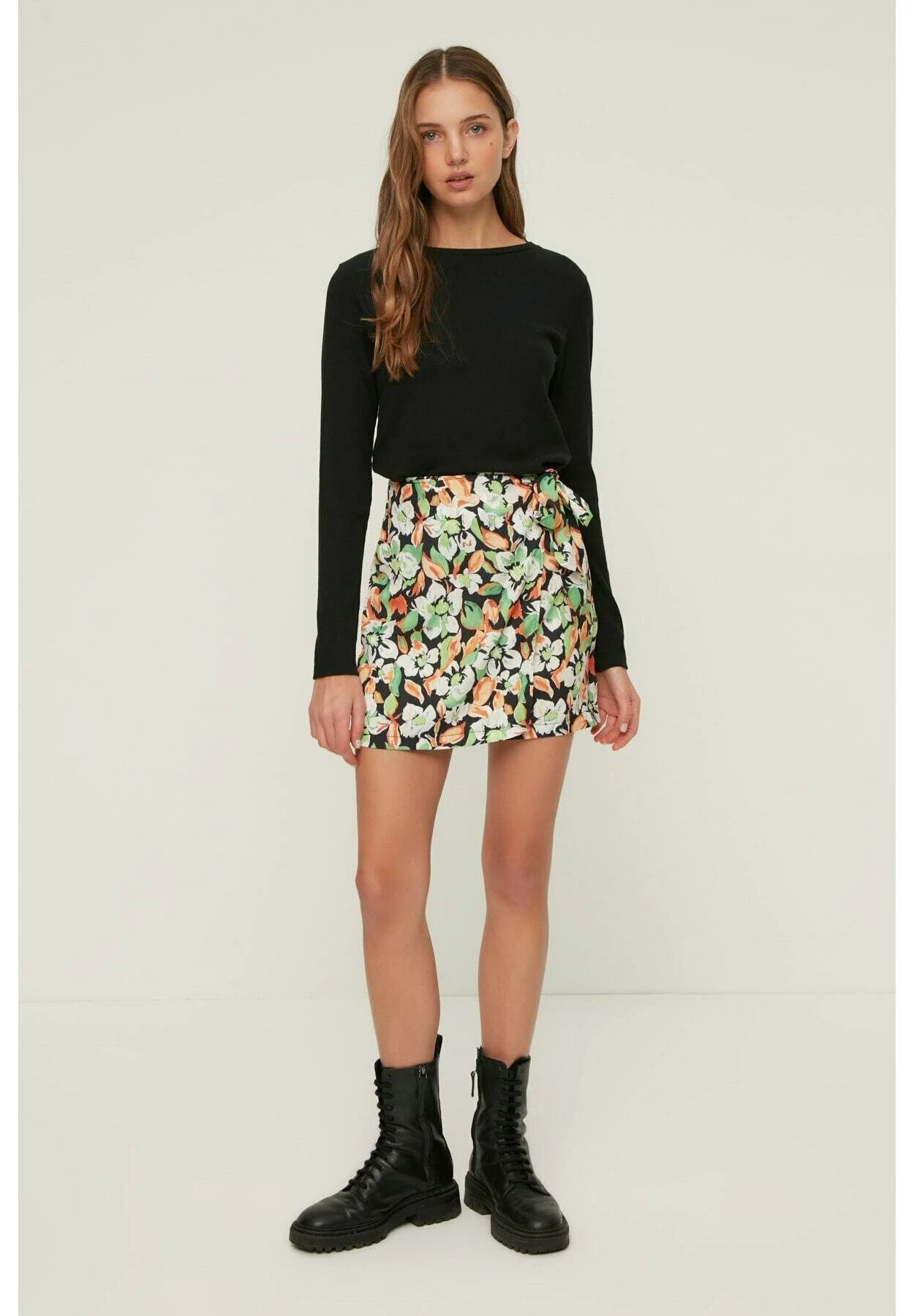 Trendyol Jupe Trapèze - White 4 Trendyol Jupe Trapèze - White – Image 2